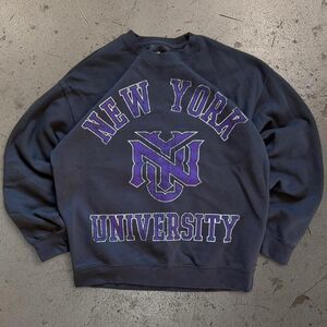 Vintage Womens NYU Graphic Crewneck SZ M